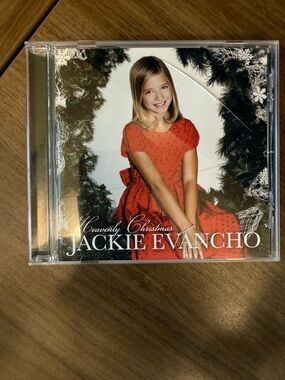 Jackie Evancho "Heavenly Christmas" CD - Red Holiday Dress Cover